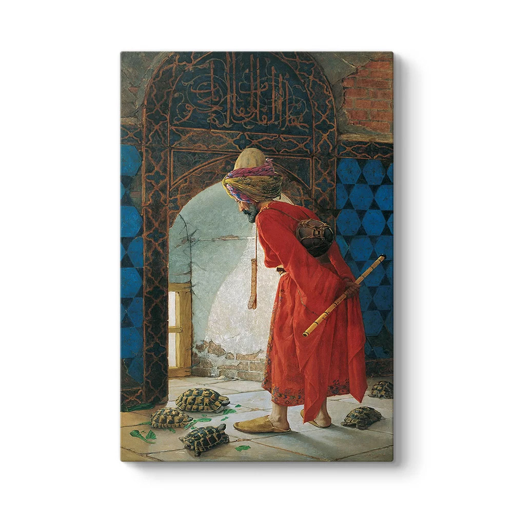osman-hamd-bey-kaplumbaga-terbiyecisi-kanvas-tablo