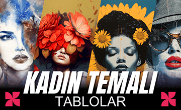 Kadın Temalı Tablolar