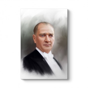 Mavi Gözlü Atatürk Tablosu