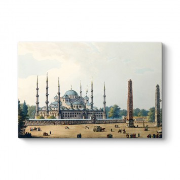 Luigi Mayer - Sultan Ahmet Camii Tablosu