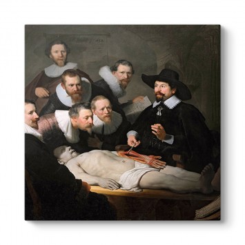 Rembrandt - Dr. Nicolaes Tulp'un Anatomi Dersi Tablosu