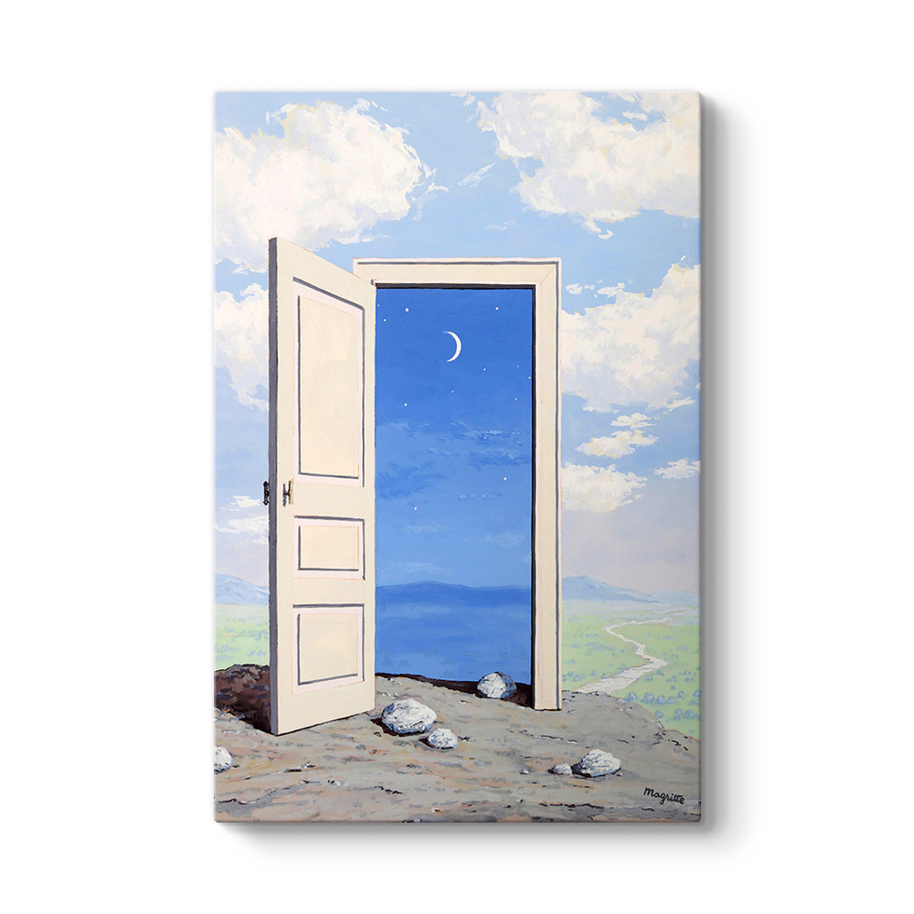 Rene Magritte Le Savoir Tablosu