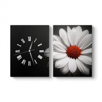 Daisy 2 Parçalı Tablo Saat