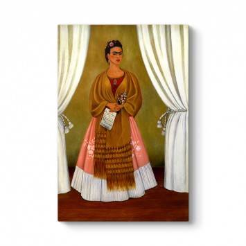 Frida Kahlo - Dedicated to Leon Trotsky Tablosu