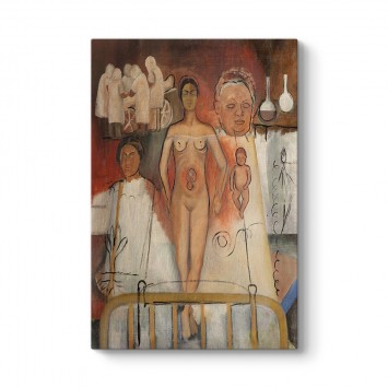 Frida Kahlo - Sezeryan Tablosu