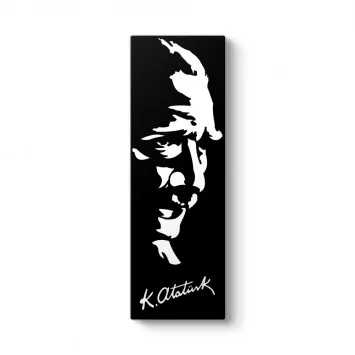 Atatürk Silüet İmza Tablosu