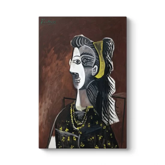 Pablo Picasso - Koltukta Oturan Kadın Tablosu