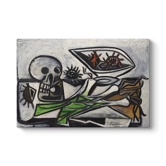 Pablo Picasso - Natürmort Kanvas Tablo