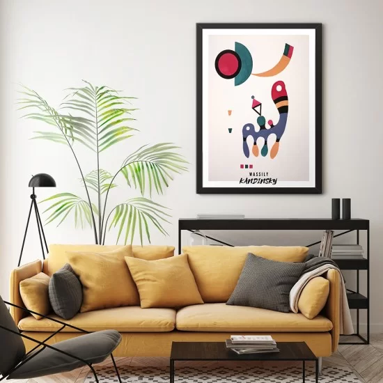 Wassily Kandinsky - Kompozisyon Poster Tablo