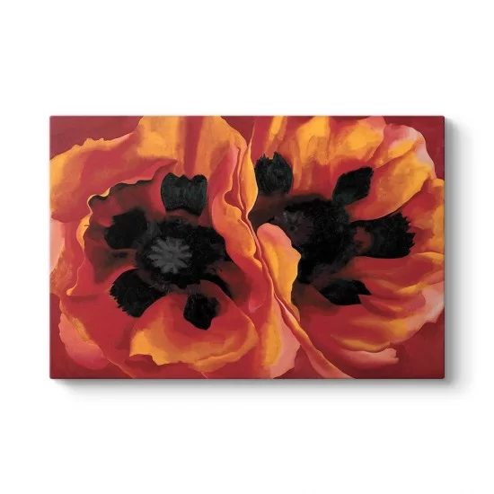 Georgia OKeeffe - Oriental Poppies Tablosu
