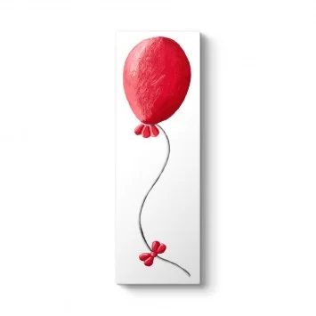 Kırmızı Balon Kanvas Tablo