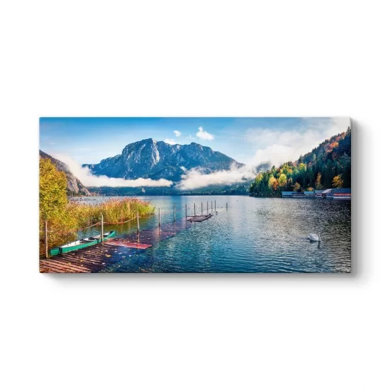 Avusturya Altaussee Manzara Tablosu