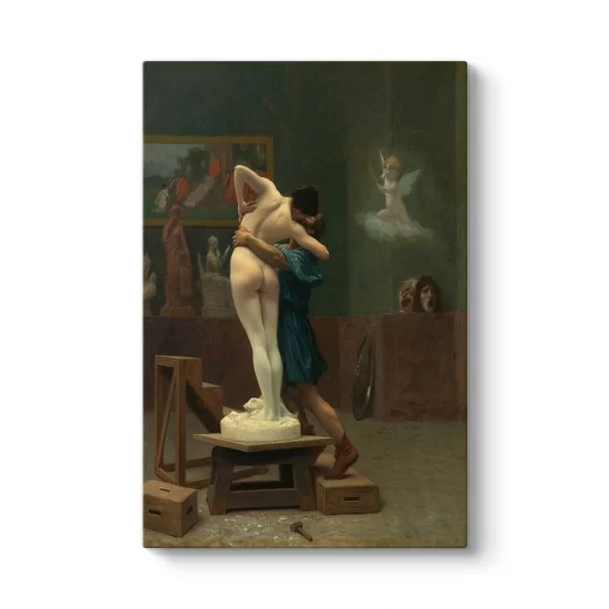 Jean Leon Gerome - Pygmalion ve Galatea Tablosu