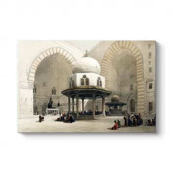 David Roberts - Kahire'deki Sultan Hasan Camii Tablosu