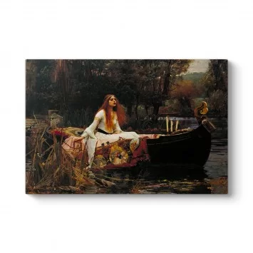 John William Waterhouse - Shalott'un Leydisi Tablosu