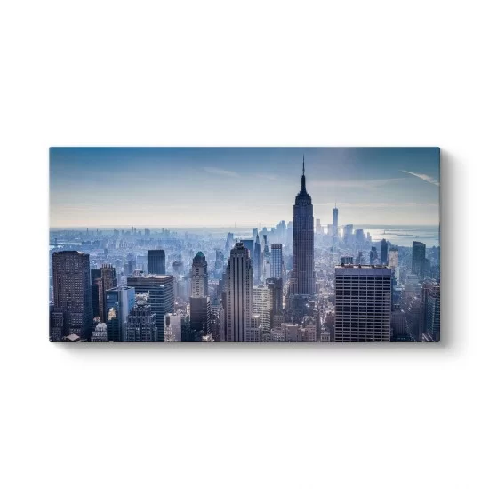 New York Şehir Binaları Kanvas Tablo