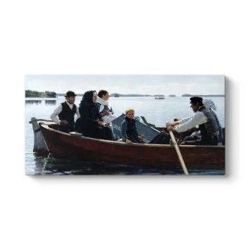 Albert Edelfelt Cenaze Yolculuğu Tablo