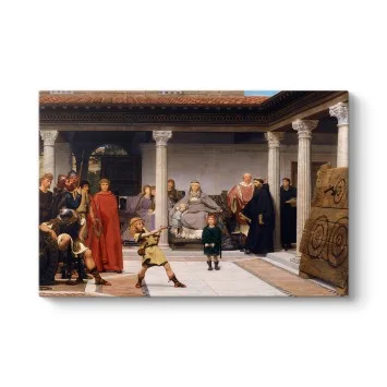 Alma-Tadema - Clovis'in Çocuklarının Eğitimi Alma-Tadema - Clovis'in Çocuklarının Eğitimi