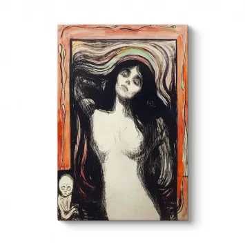 Edvard Munch - Madonna Kanvas Tablo
