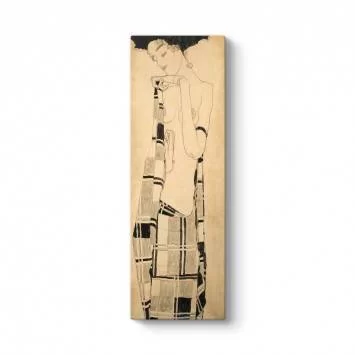 Egon Schiele - Standing Girl Tablosu