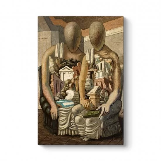 Giorgio de Chirico - Arkeologlar Tablosu