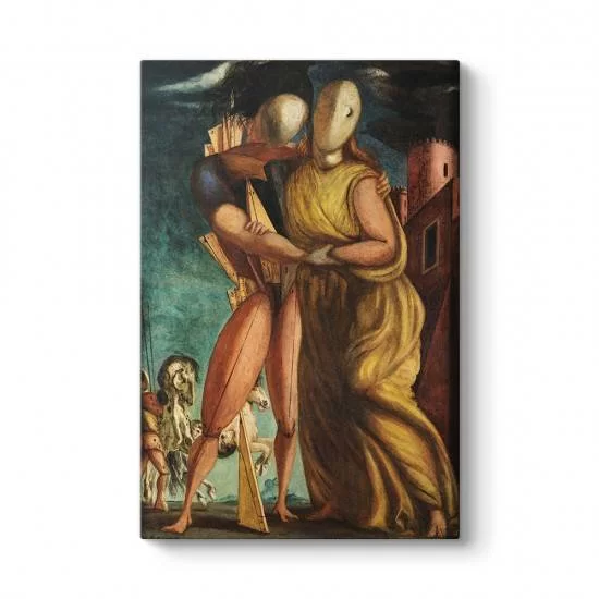 Giorgio de Chirico - Hector ve Andromache Tablosu