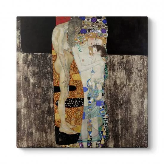 Gustav Klimt - Kadının Üç Çağı Tablosu