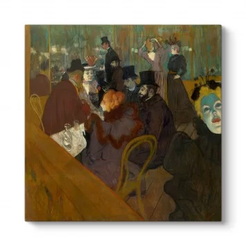 Henri de Toulouse - At the Moulin Rouge Tablosu