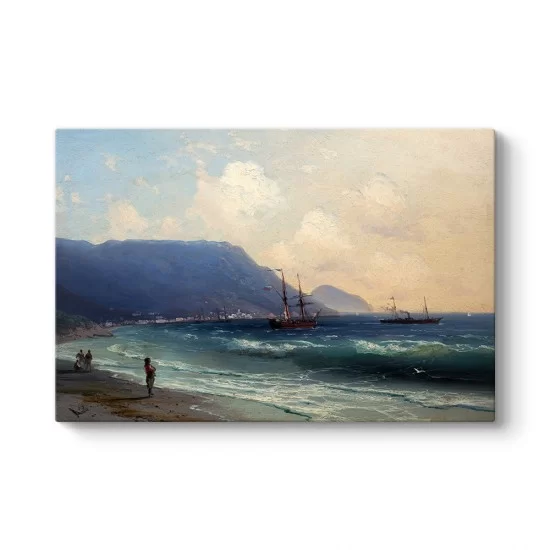 İvan Ayvazovski - Deniz Manzarası Tablosu