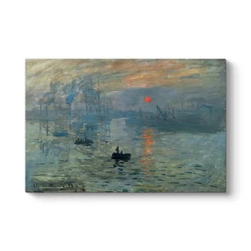 İzlenim Gün Doğumu - Monet Kanvas Tablo İzlenim Gün Doğumu - Monet Kanvas Tablo