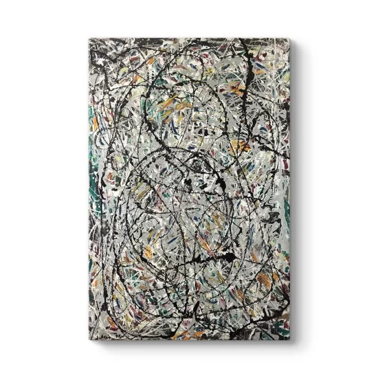 Jackson Pollock - Dalgalı Yollar Tablosu