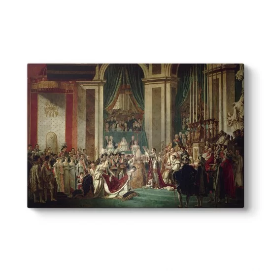 Jacques Louis David - Napolyon'un Taç Giyme Töreni Tablosu