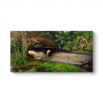 John Everett Millais - Ophelia Tablosu