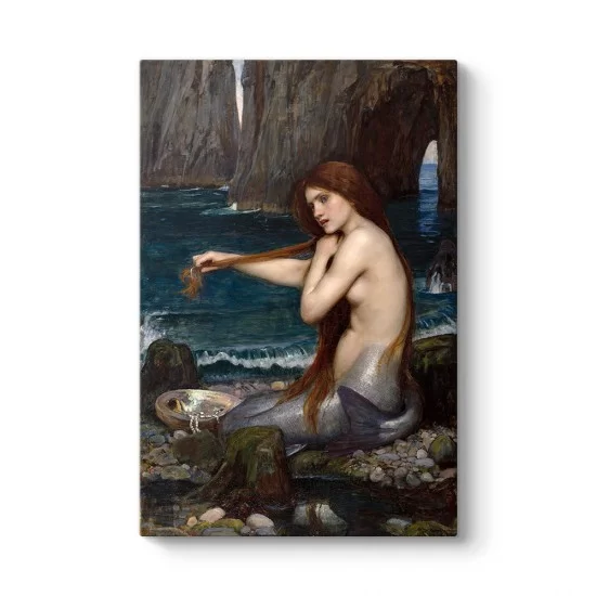 John William Waterhouse - Deniz Kızı Tablosu