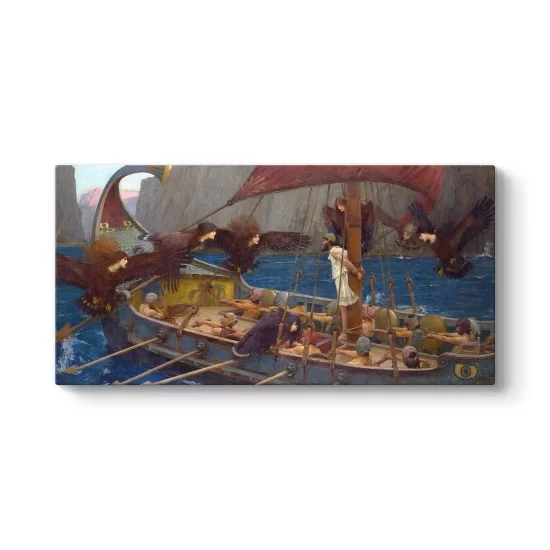 John William Waterhouse - Ulysses and the Sirens Tablosu