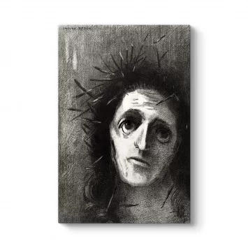 Odilon Redon - Christ by the Flower Tablosu