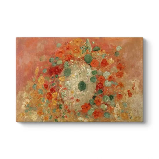 Odilon Redon - Latin Çiçeği Tablosu