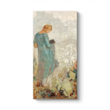 Odilon Redon - Pandora Kanvas Tablosu