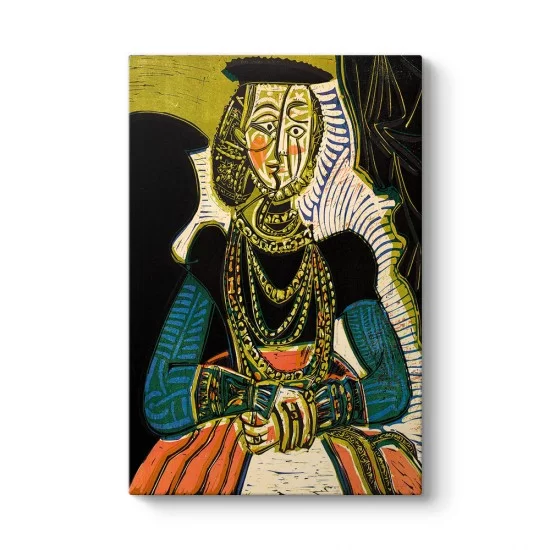 Pablo Picasso - Kadın Portresi Tablosu