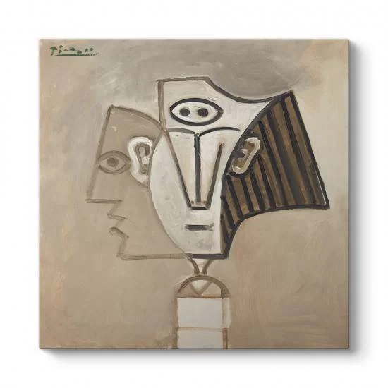 Pablo Picasso - Tete De Femme Tablosu