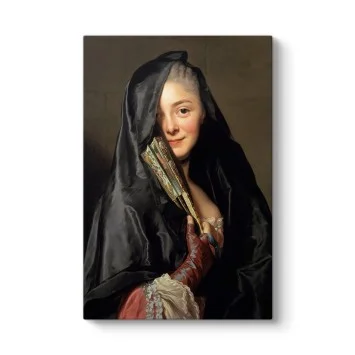 Peçeli Kadın (The Lady with the Veil) - Alexander Roslin