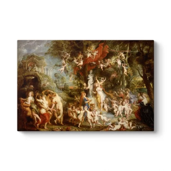 Peter Paul Rubens - Venüs Bayramı Tablosu