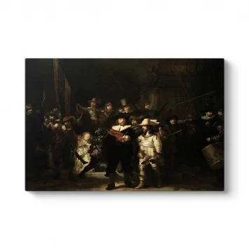 Rembrandt - Gece Devriyesi Tablosu