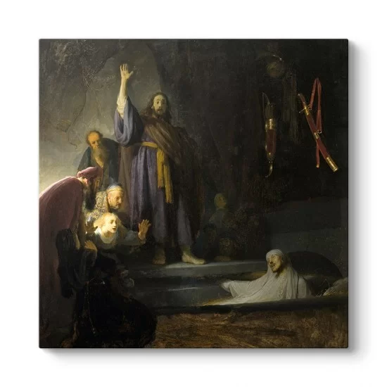Rembrandt - Lazarus'un Yükselişi Tablosu