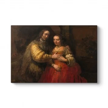 Rembrandt - Yahudi Gelini Tablosu
