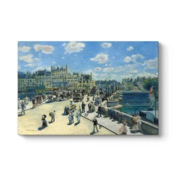 Renoir - Paris Pont Neuf Köprüsü Tablosu