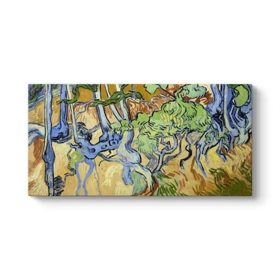 Vincent Van Gogh - Ağaç Kökleri Tablosu