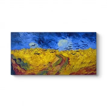 Vincent Van Gogh - Buğday Tarlası ve Kargalar Tablosu