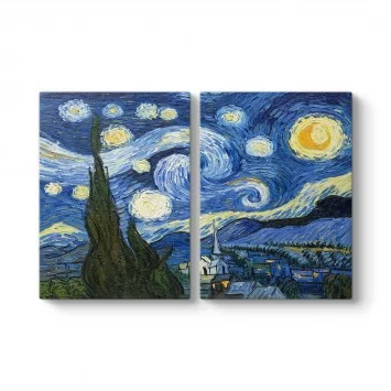 Vincent Van Gogh - Yıldızlı Gece Tablosu