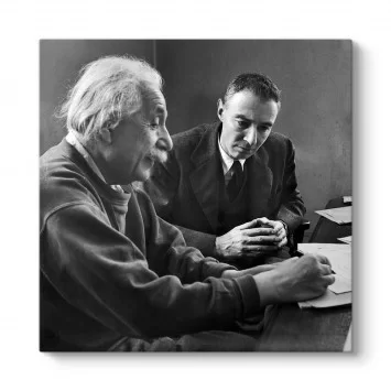 Einstein ve Oppenheimer Tablosu